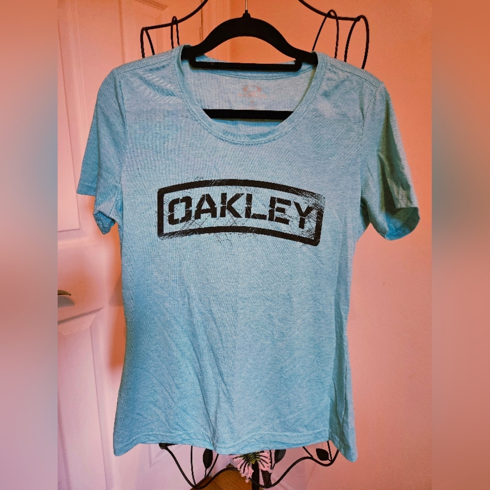 Oakle Aqua Short Sleeve T-shirt